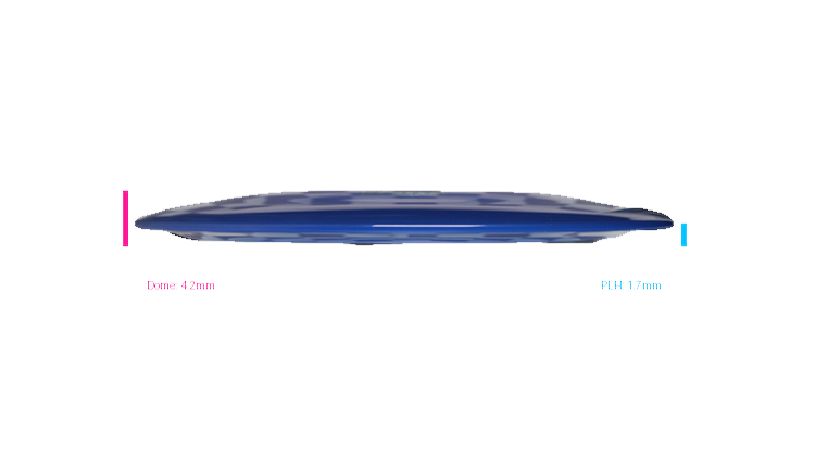 Discmania Premier Q-Line DD3 Distance Driver Profile View