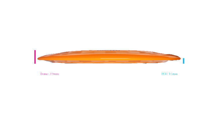 Discmania Premier Q-Line DD3 Distance Driver Profile View