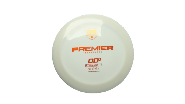 Discmania Premier Q-Line DD3 Distance Driver Front View