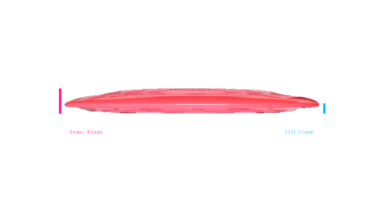 Discmania Premier Q-Line DD3 Distance Driver Profile View