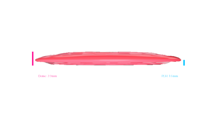 Discmania Premier Q-Line DD3 Distance Driver Profile View