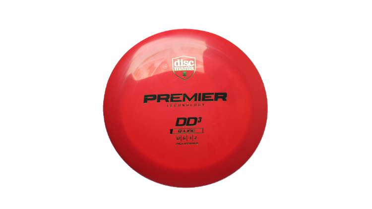 Discmania Premier Q-Line DD3 Distance Driver Front View
