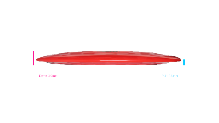 Discmania Premier Q-Line DD3 Distance Driver Profile View