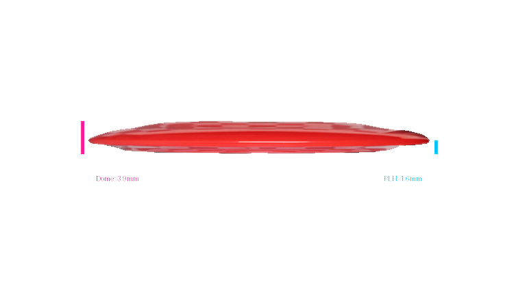 Discmania Premier Q-Line DD3 Distance Driver Profile View