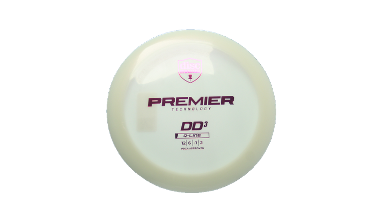 Discmania Premier Q-Line DD3 Distance Driver Front View