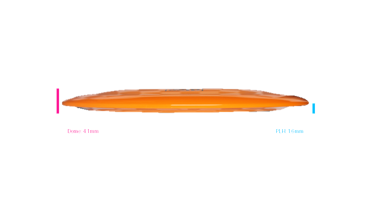 Discmania Premier Q-Line DD3 Distance Driver Profile View
