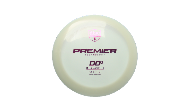 Discmania Premier Q-Line DD3 Distance Driver Front View