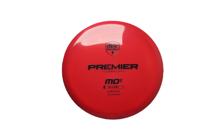 Discmania Premier Q-Line MD3 Midrange Front View