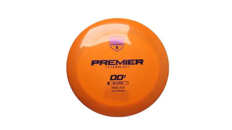 Discmania Premier Q-Line DD1 Distance Driver Front View