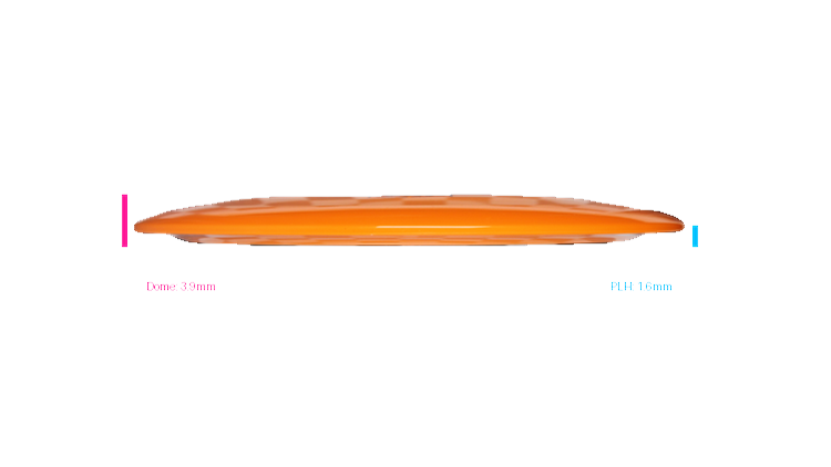 Discmania Premier Q-Line DD1 Distance Driver Profile View