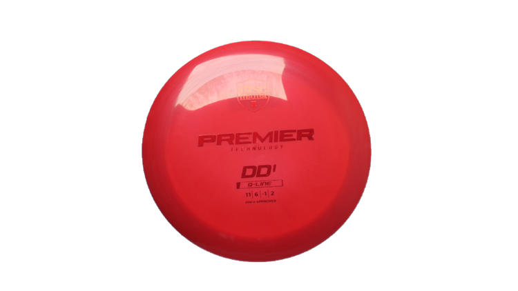 Discmania Premier Q-Line DD1 Distance Driver Front View