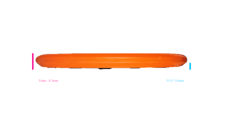 Latitude 64 Zero Soft Peak Putter Profile View