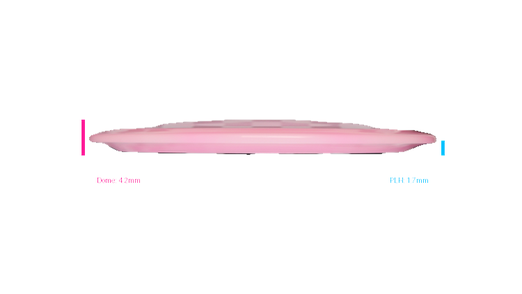 Dynamic Discs 2026 Haunted Lucid-X Burst Moonshine Felon Fairway Driver Profile View
