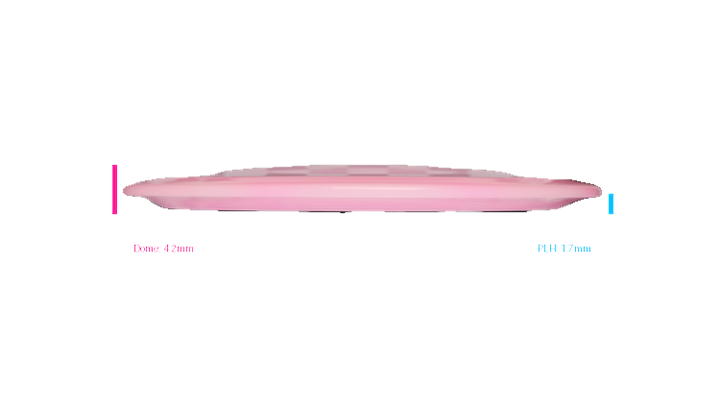 Dynamic Discs 2026 Haunted Lucid-X Burst Moonshine Felon Fairway Driver Profile View