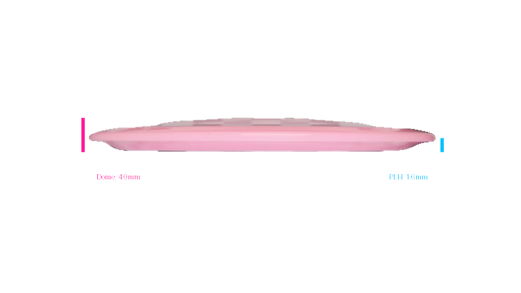 Dynamic Discs 2026 Haunted Lucid-X Burst Moonshine Felon Fairway Driver Profile View