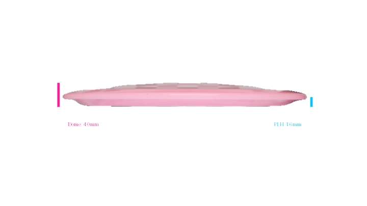 Dynamic Discs 2026 Haunted Lucid-X Burst Moonshine Felon Fairway Driver Profile View