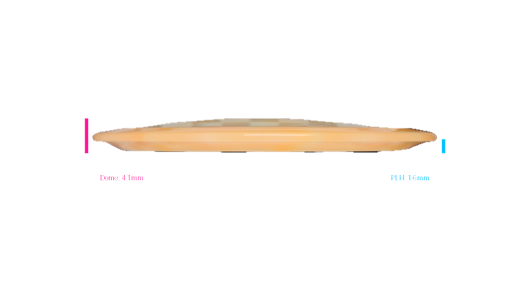 Dynamic Discs 2026 Haunted Lucid-X Burst Moonshine Felon Fairway Driver Profile View