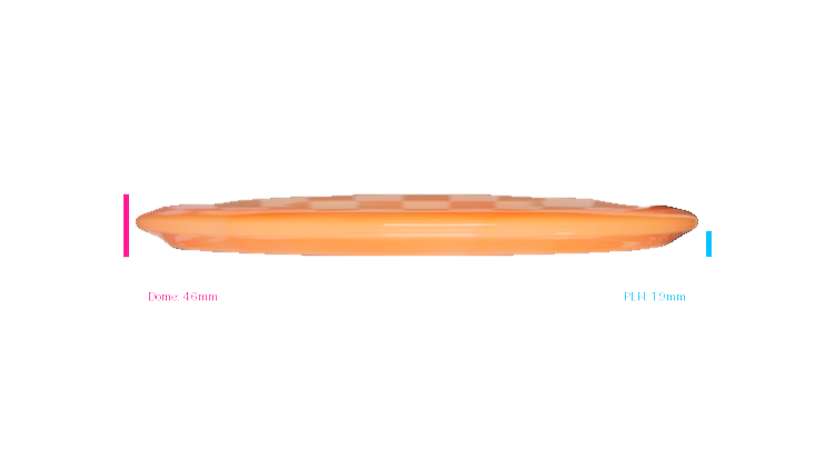 Dynamic Discs 2026 MummyMac Lucid-X Burst Moonshine Emac Truth Midrange Profile View