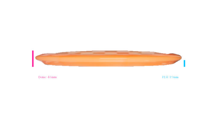 Dynamic Discs 2026 MummyMac Lucid-X Burst Moonshine Emac Truth Midrange Profile View