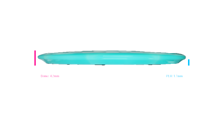 Dynamic Discs 2026 MummyMac Lucid-X Burst Moonshine Emac Truth Midrange Profile View