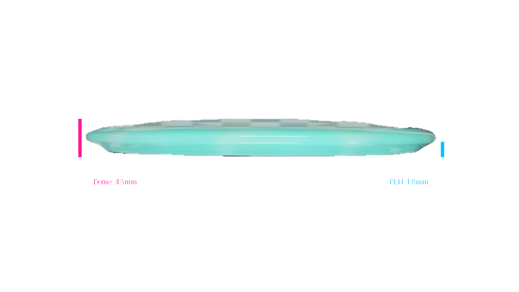 Dynamic Discs 2026 MummyMac Lucid-X Burst Moonshine Emac Truth Midrange Profile View