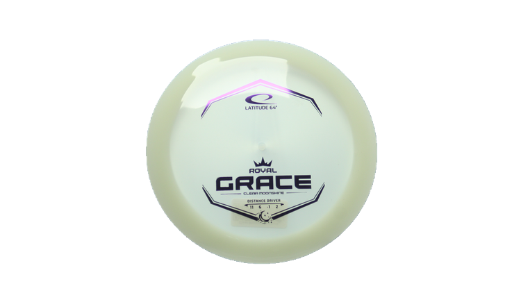 Latitude 64 Clear Moonshine Grace Distance Driver Front View