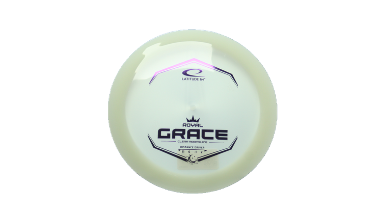 Latitude 64 Clear Moonshine Grace Distance Driver Front View