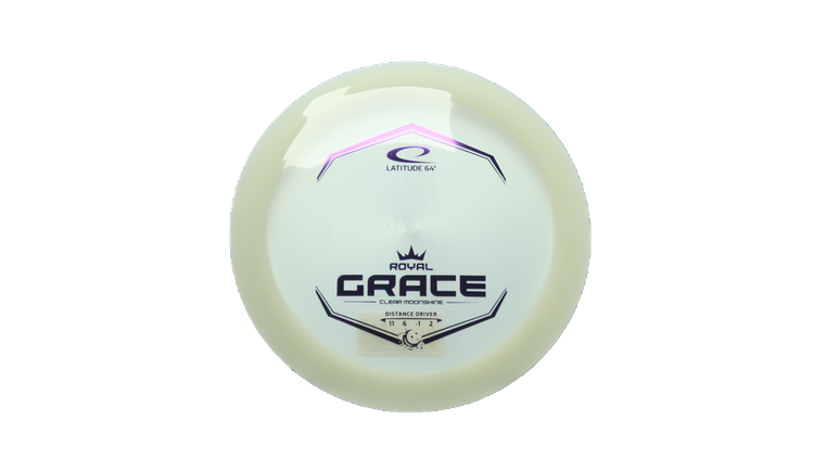 Latitude 64 Clear Moonshine Grace Distance Driver Front View