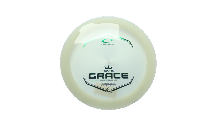 Latitude 64 Clear Moonshine Grace Distance Driver Front View