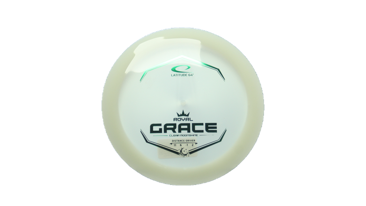 Latitude 64 Clear Moonshine Grace Distance Driver Front View