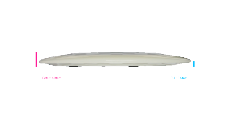 Latitude 64 Clear Moonshine Grace Distance Driver Profile View