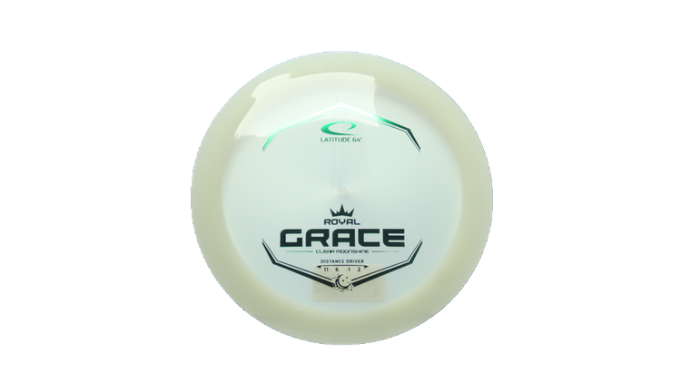 Latitude 64 Clear Moonshine Grace Distance Driver Front View