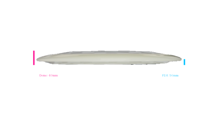 Latitude 64 Clear Moonshine Grace Distance Driver Profile View