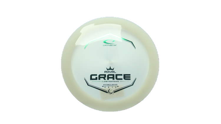Latitude 64 Clear Moonshine Grace Distance Driver Front View