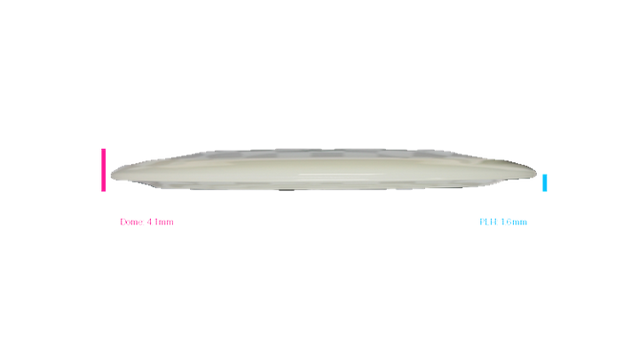 Latitude 64 Clear Moonshine Grace Distance Driver Profile View