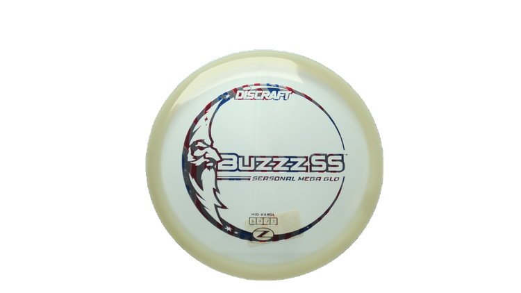 Discraft Mega Glo Z Buzzz SS Midrange Front View