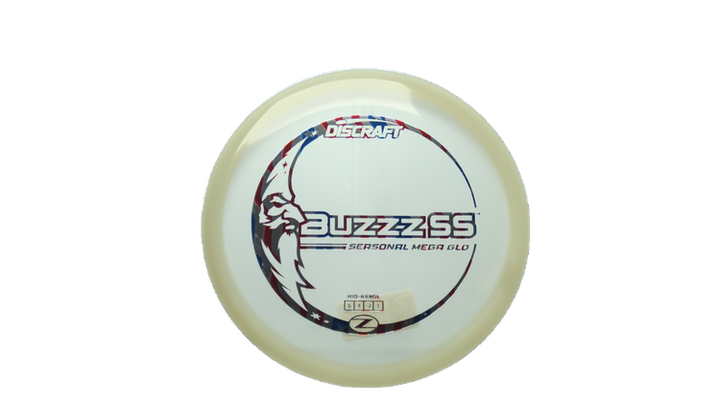 Discraft Mega Glo Z Buzzz SS Midrange Front View