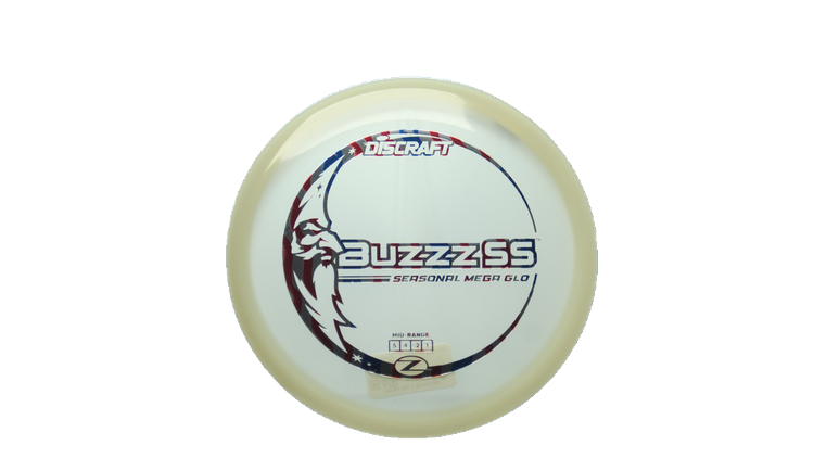 Discraft Mega Glo Z Buzzz SS Midrange Front View