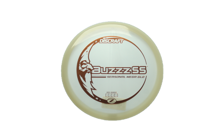 Discraft Mega Glo Z Buzzz SS Midrange Front View