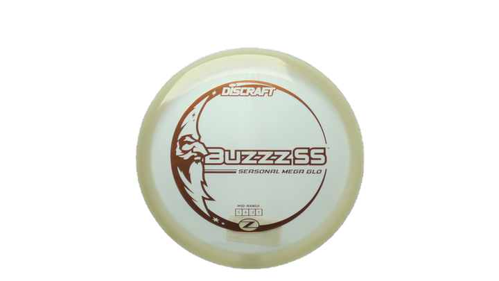 Discraft Mega Glo Z Buzzz SS Midrange Front View