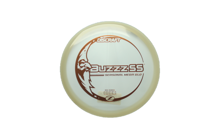 Discraft Mega Glo Z Buzzz SS Midrange Front View