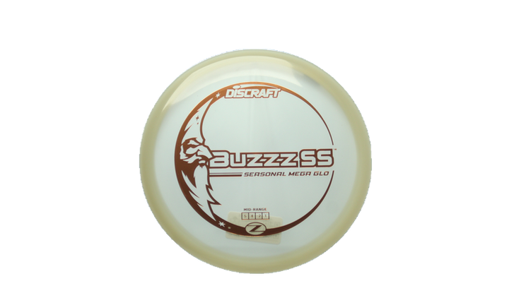 Discraft Mega Glo Z Buzzz SS Midrange Front View