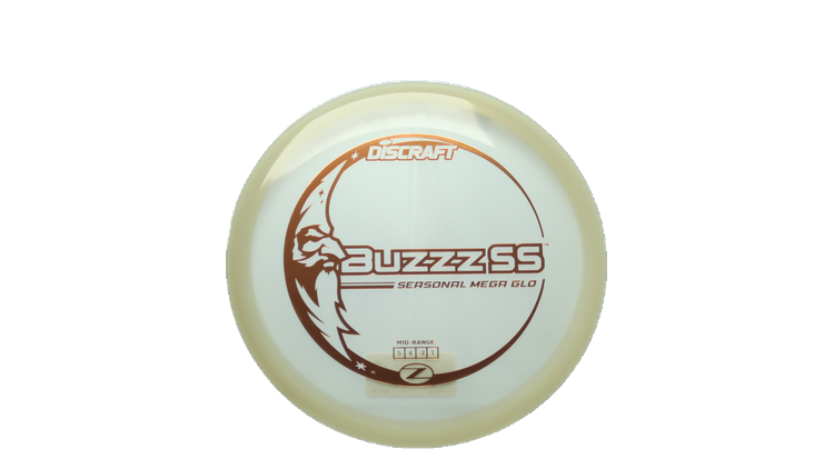 Discraft Mega Glo Z Buzzz SS Midrange Front View