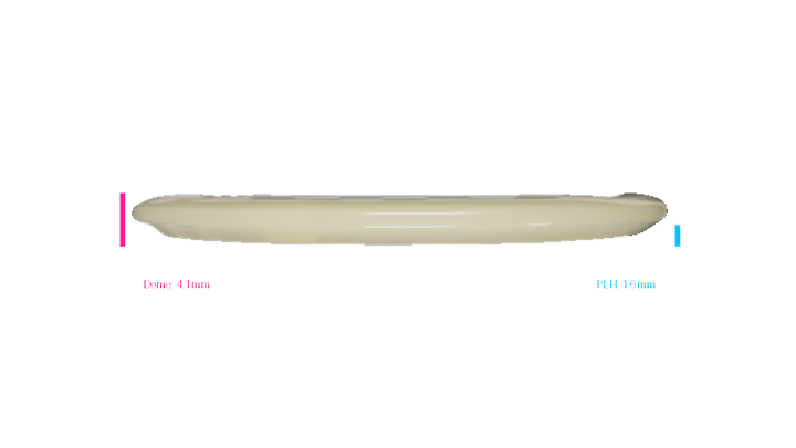 Discraft Mega Glo Z Buzzz SS Midrange Profile View