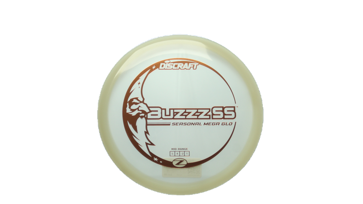 Discraft Mega Glo Z Buzzz SS Midrange Front View
