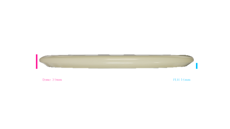 Discraft Mega Glo Z Buzzz SS Midrange Profile View