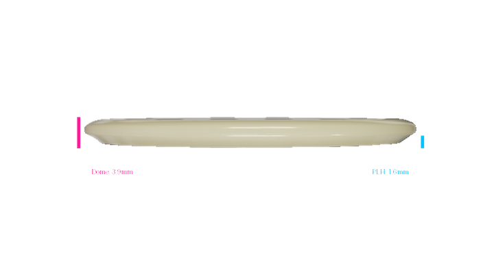 Discraft Mega Glo Z Buzzz SS Midrange Profile View