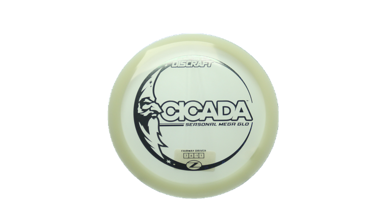 Discraft Mega Glo Z Cicada Fairway Driver Front View