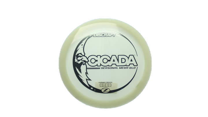 Discraft Mega Glo Z Cicada Fairway Driver Front View