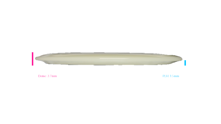 Discraft Mega Glo Z Cicada Fairway Driver Profile View